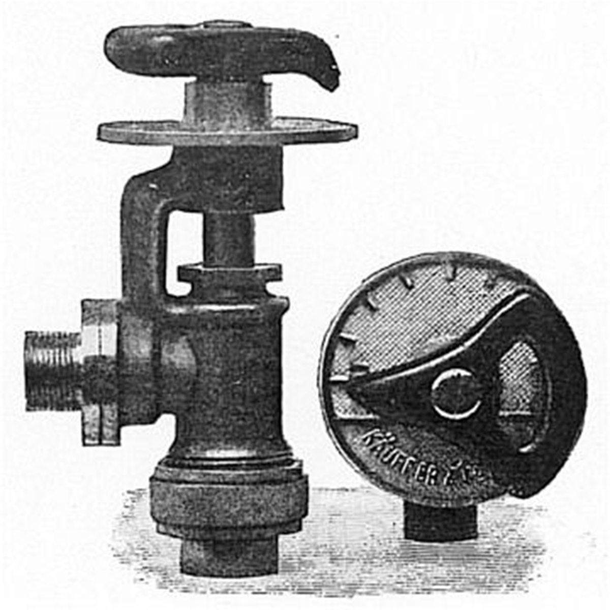 Die von Paul Käuffer erfundene Niederdruckdampfheizung mit Ventilregelung
